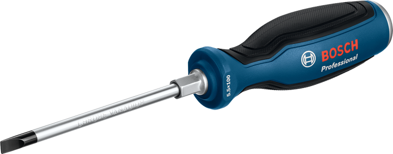 Bosch鉻釩鋼螺絲起子。